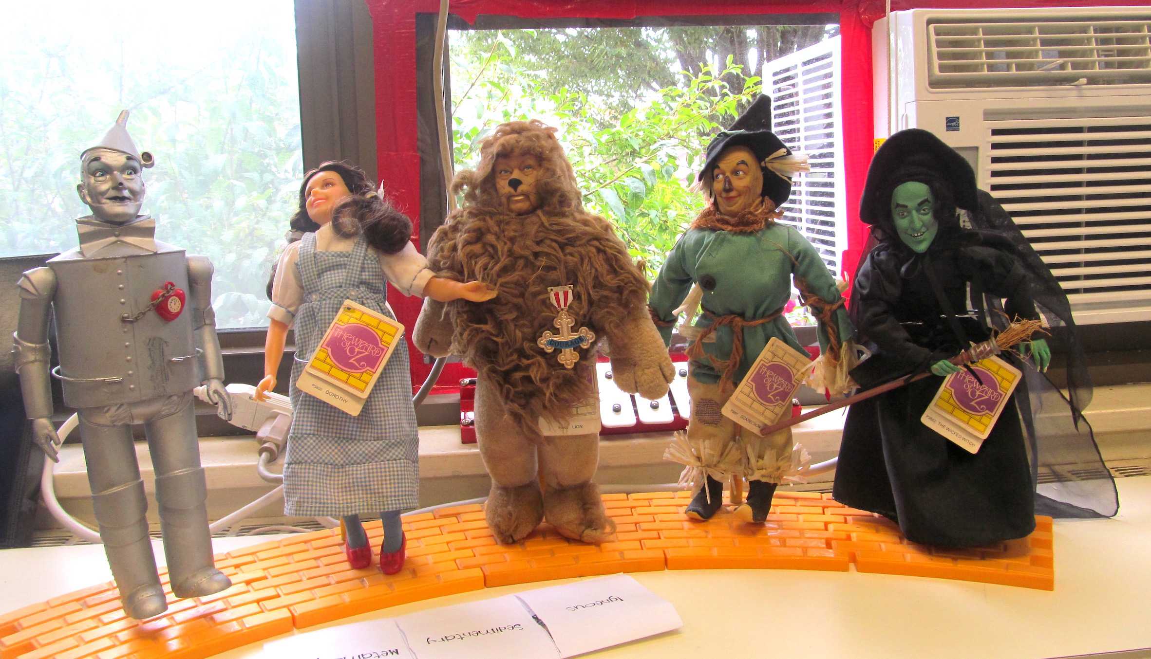 Lauren Kale's class at Cunniff Elementary has been working on its Wizard of Oz project throughout October.