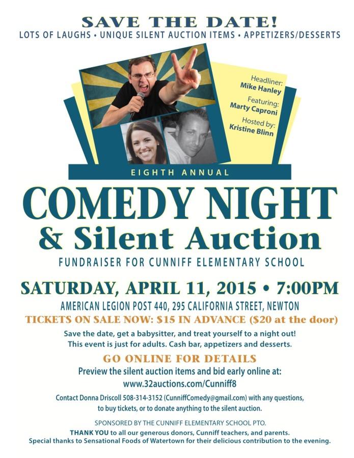 Comedy Night promises to a fun fund-raiser!