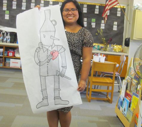 Lauren Kale's class has been working on its Wizard of Oz project throughout October.