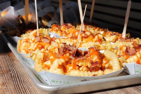 The BBQ Bacon Cheese Fries at Shake Shack is one of the menu items featured for a limited time.